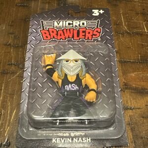 Kevin Nash Super Shredder Micro Brawlers Exclusive Figure Pro Wrestling Tees WWE
